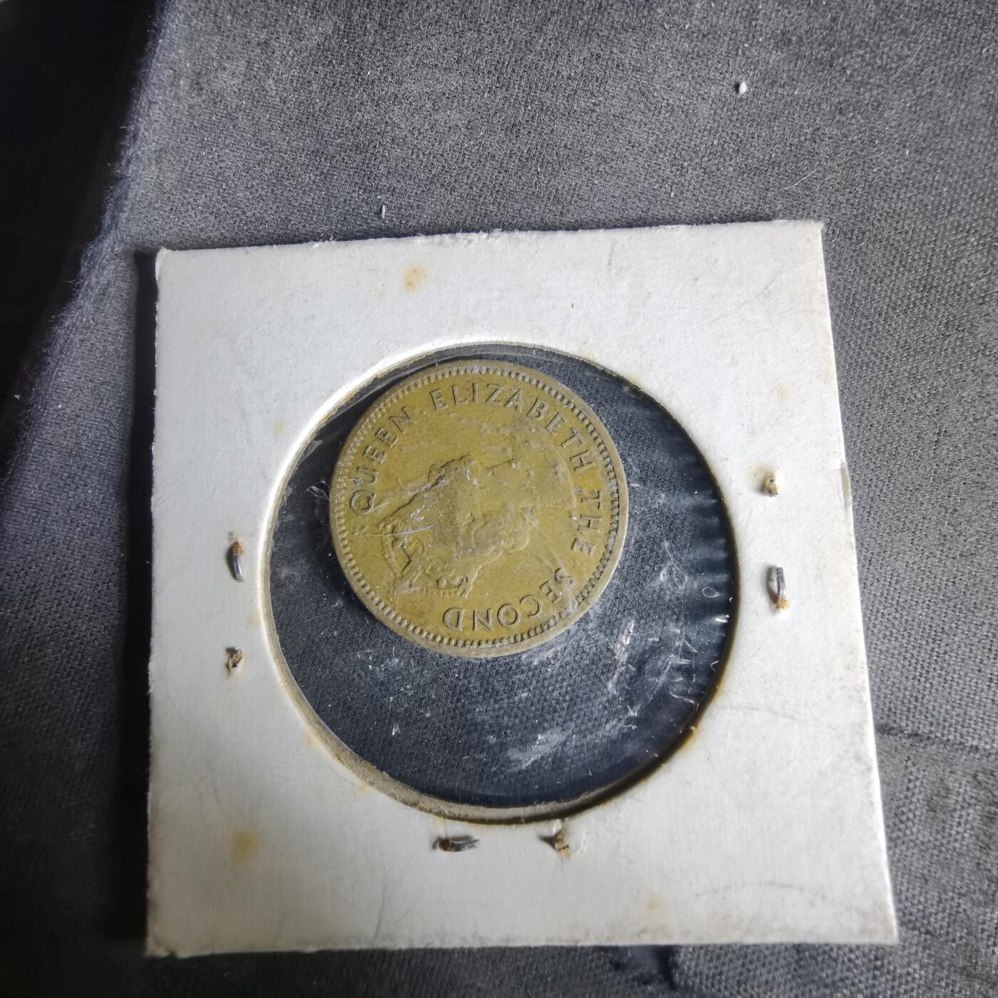 沼泽如烟--第1049场 东加勒比1964年五分