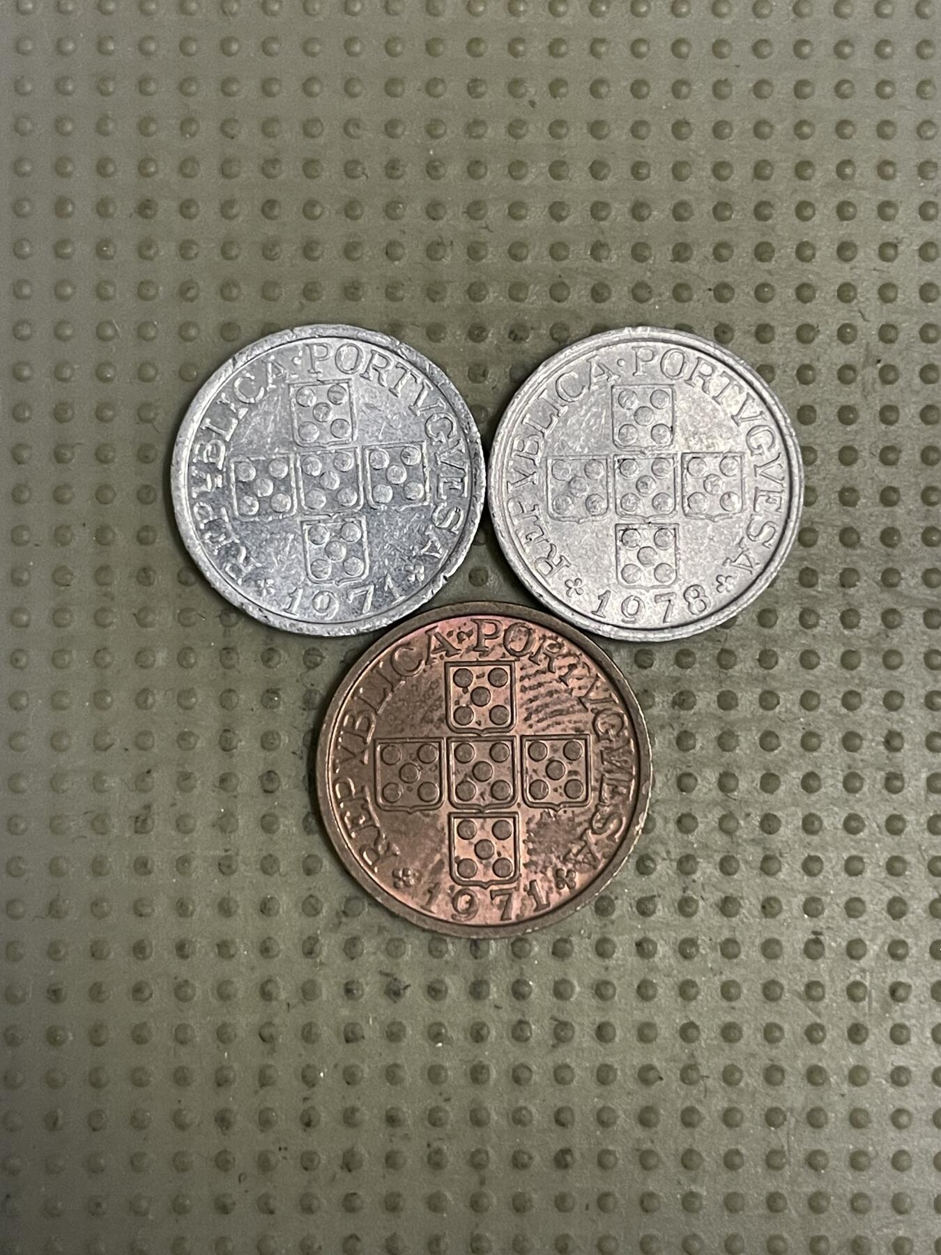 2026年第44场各国散币拍卖（总第194场） 葡萄牙3枚