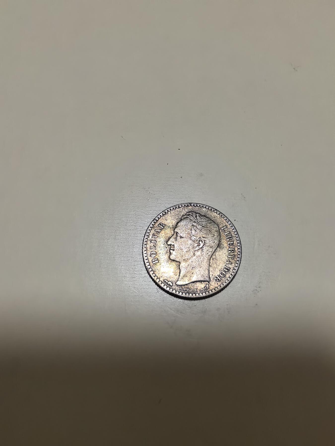 长老汇马年精选第十七场拍卖 1901委内瑞拉50分银币，克书1900美金