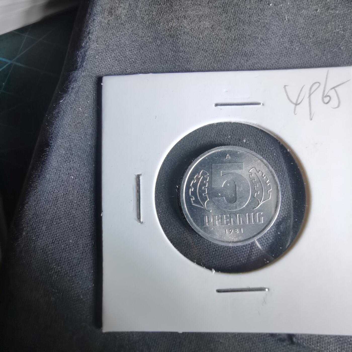 沼泽如烟--第1049场 东德1981年5芬尼