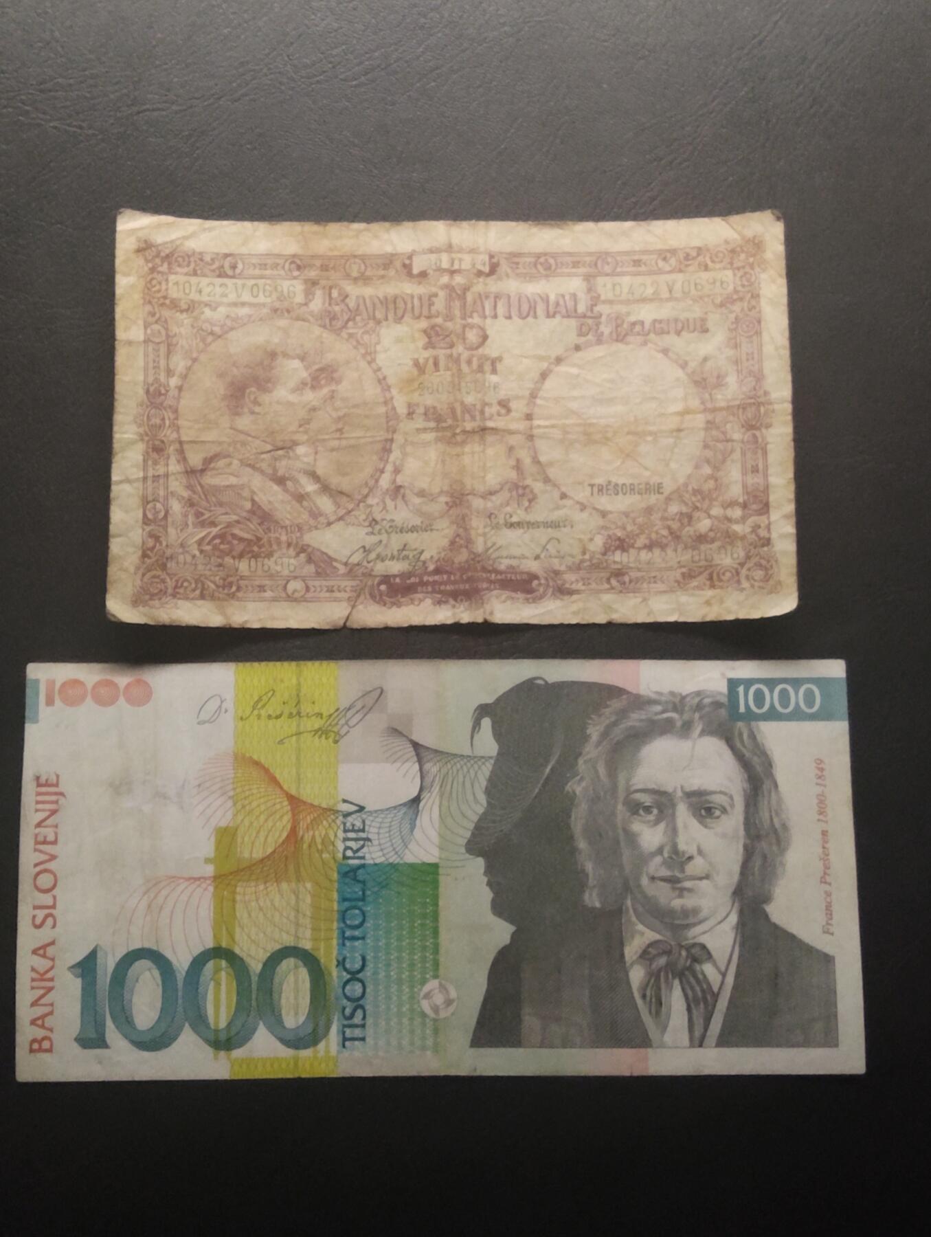 2026四月第二期，总第223期 欧洲纸币两张流通弱品/流通好品XF