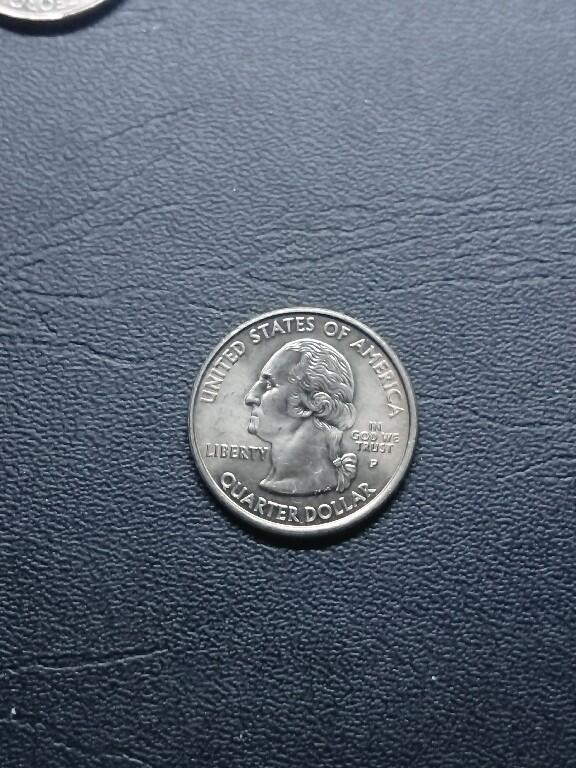 松南世界钱币——260409 美国25美分纪念币镍币9