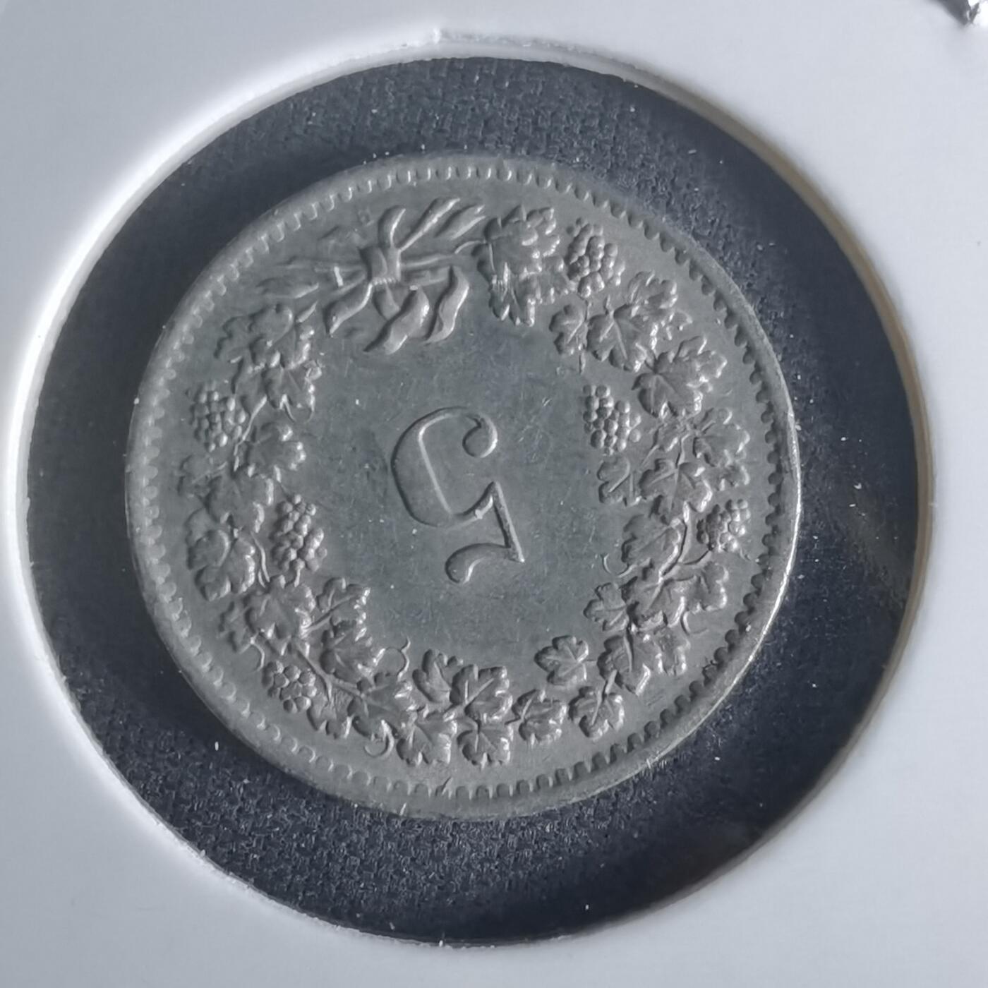 沼泽如烟--第1048场 瑞士1963年五分