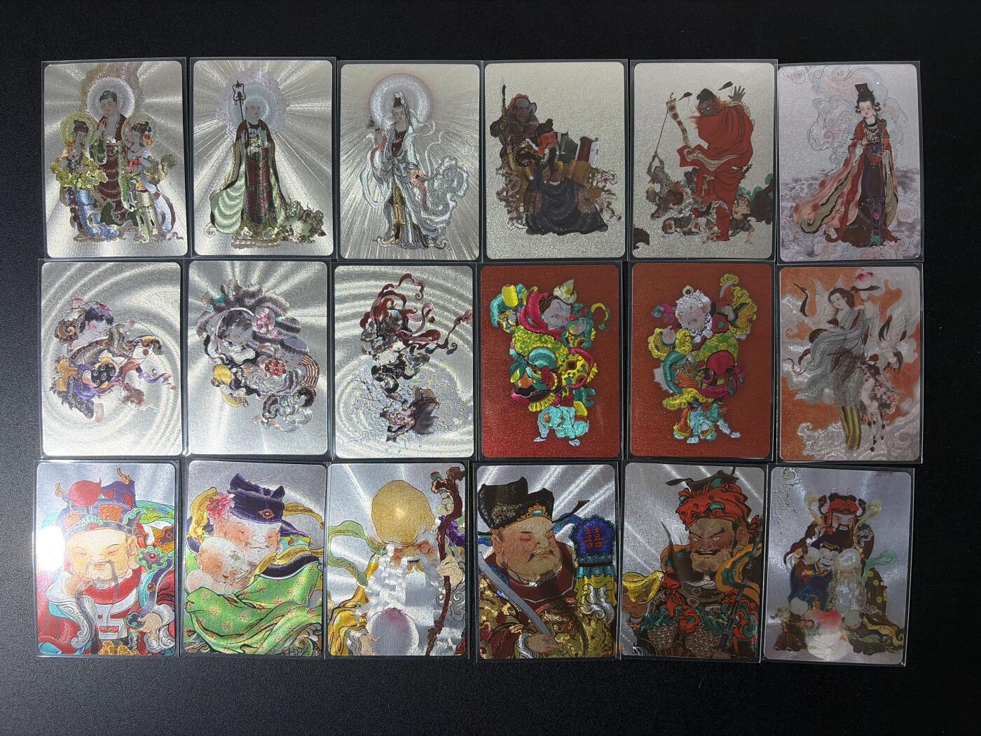 NO.30 好又多金牌大场，每周一站式配齐，方便凑单！（周6晚9点截拍，卖家送拍0抽成！） 启读 广绘经典 李广 神仙 福禄寿喜财等18张 粗闪