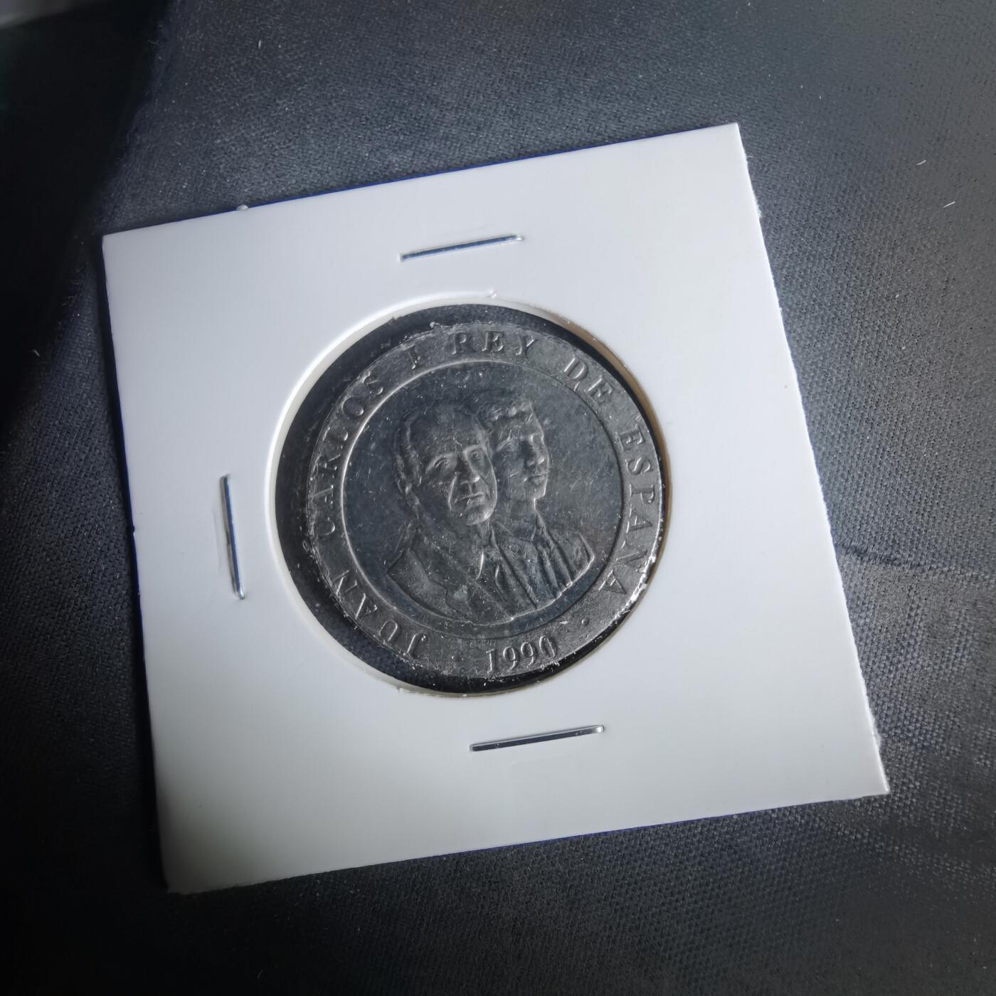 沼泽如烟--第1049场 西班牙1990年200比塞塔纪念币