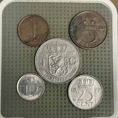 2026年第44场各国散币拍卖（总第194场） - 荷兰5枚