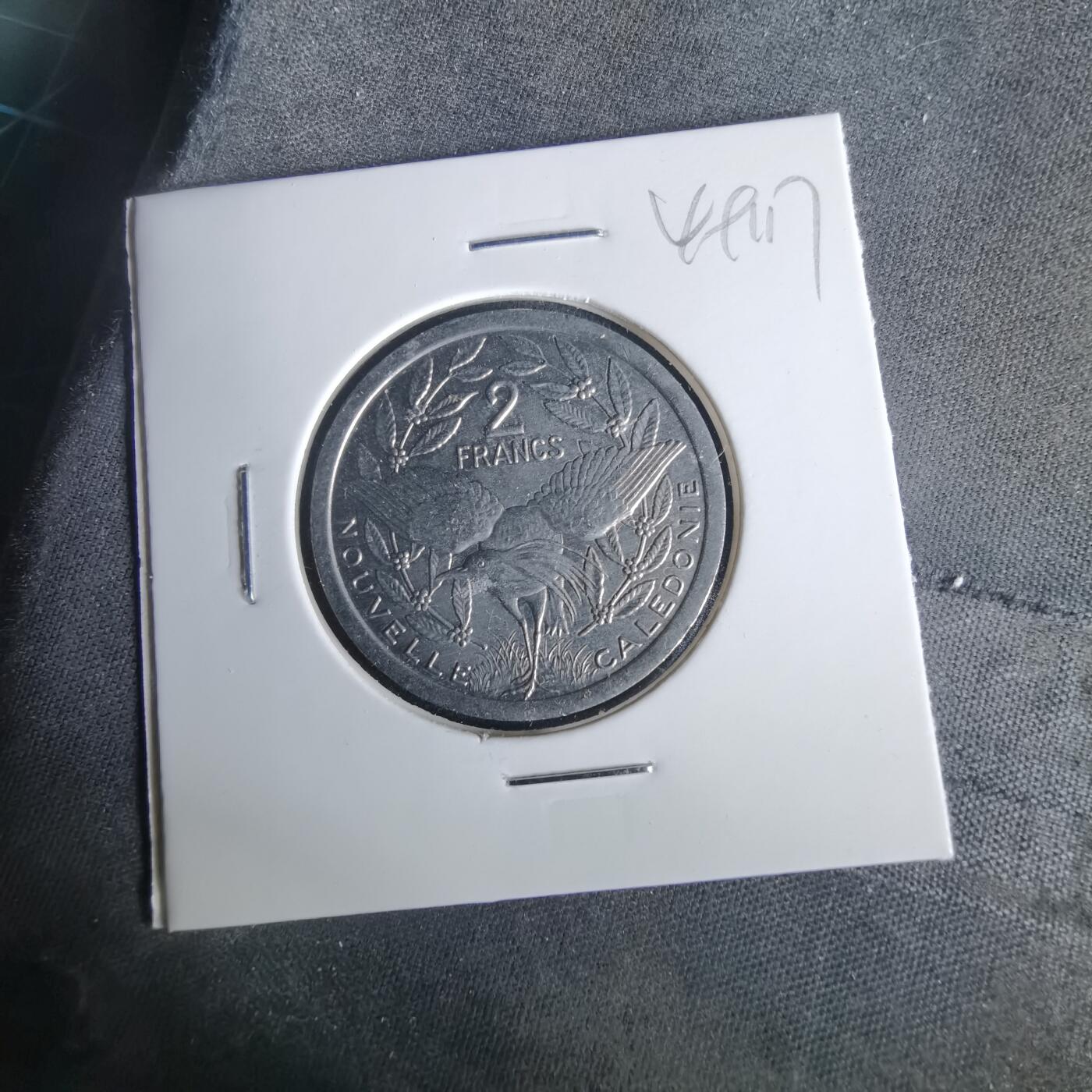 沼泽如烟--第1049场 法属新喀里多尼亚1998年2法郎