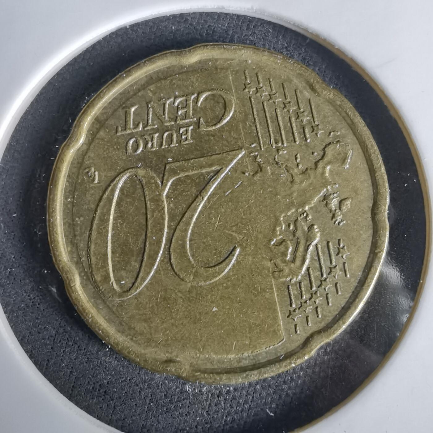 沼泽如烟--第1049场 2007年20欧分