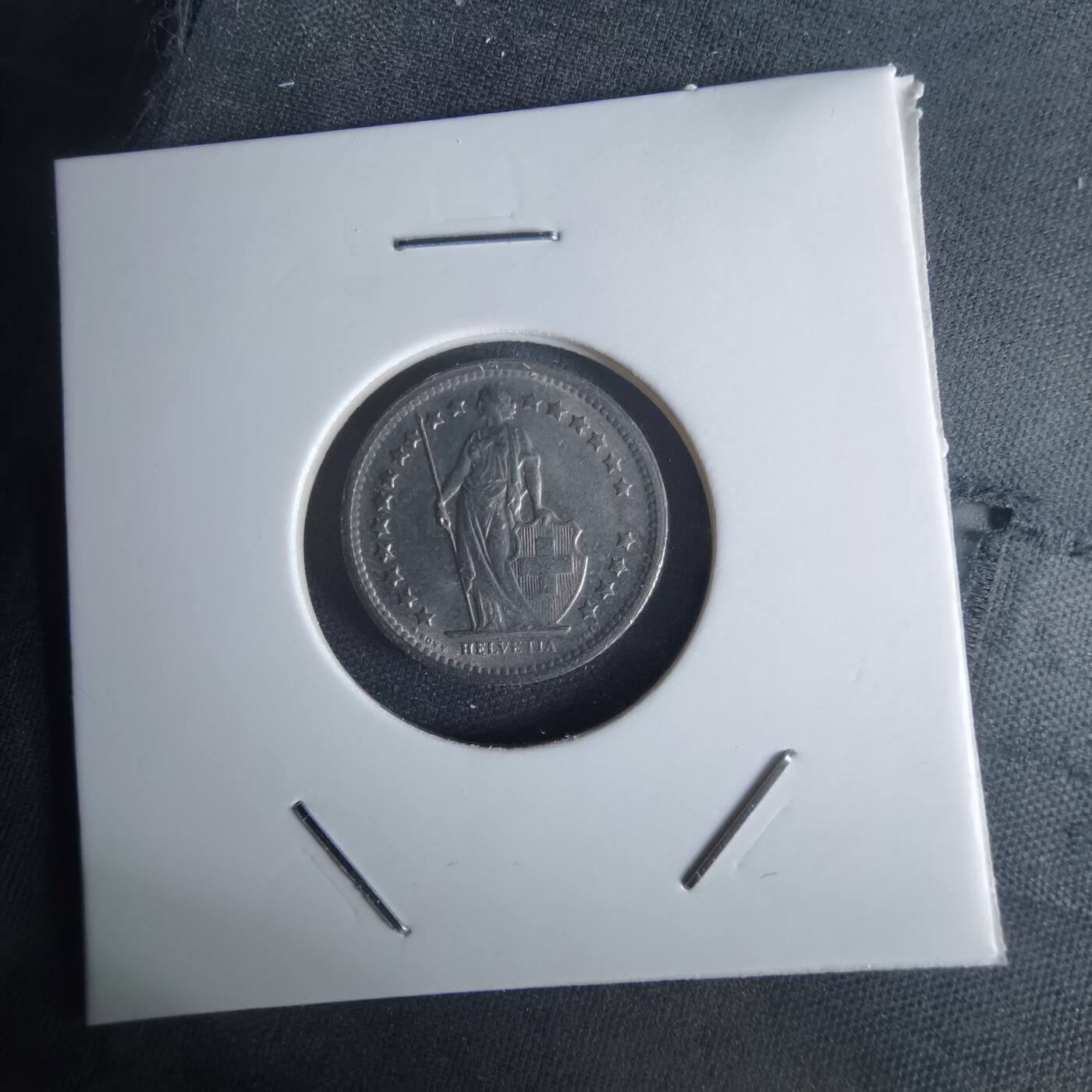 沼泽如烟--第1048场 瑞士1968年半法郎