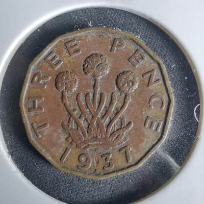 沼泽如烟--第1049场 - 英国1937年3便士