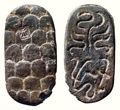 中贸圣佳2026四季・迎春拍卖会 六盈堂藏泉 钱币 证章 卡牌专场 - 白金三品龟币 长42mm；厚3.4mm