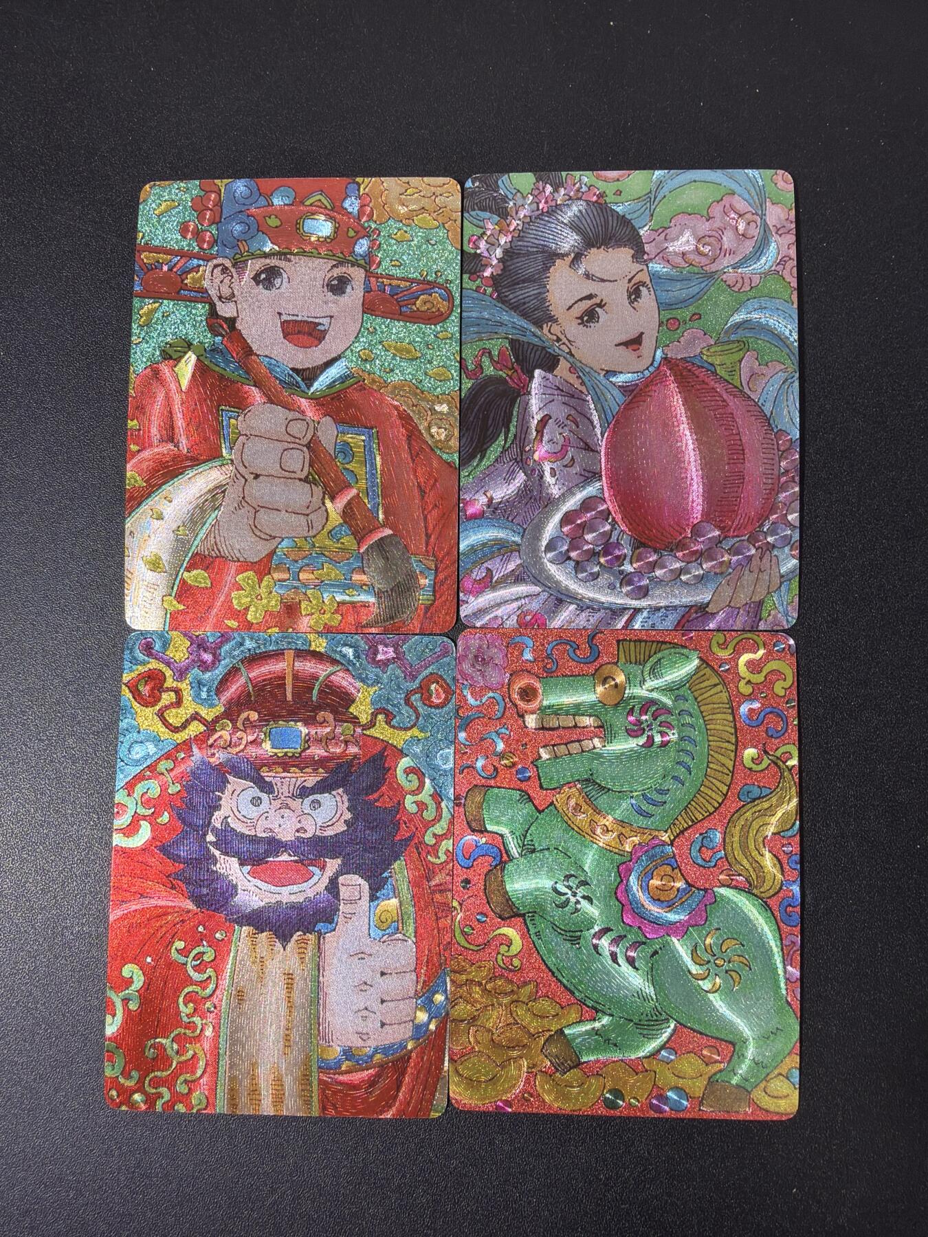 NO.30 好又多金牌大场，每周一站式配齐，方便凑单！（周6晚9点截拍，卖家送拍0抽成！） 小花瓣 天官赐福粗闪卡 粗闪4张