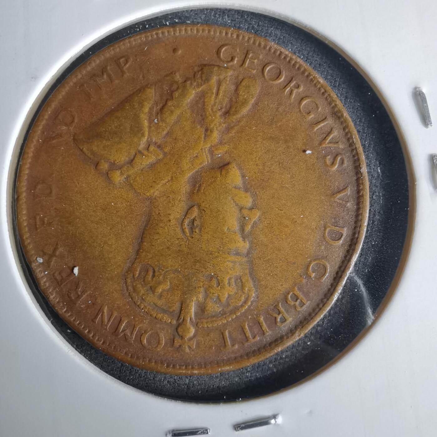 沼泽如烟--第1049场 澳大利亚1928年1便士