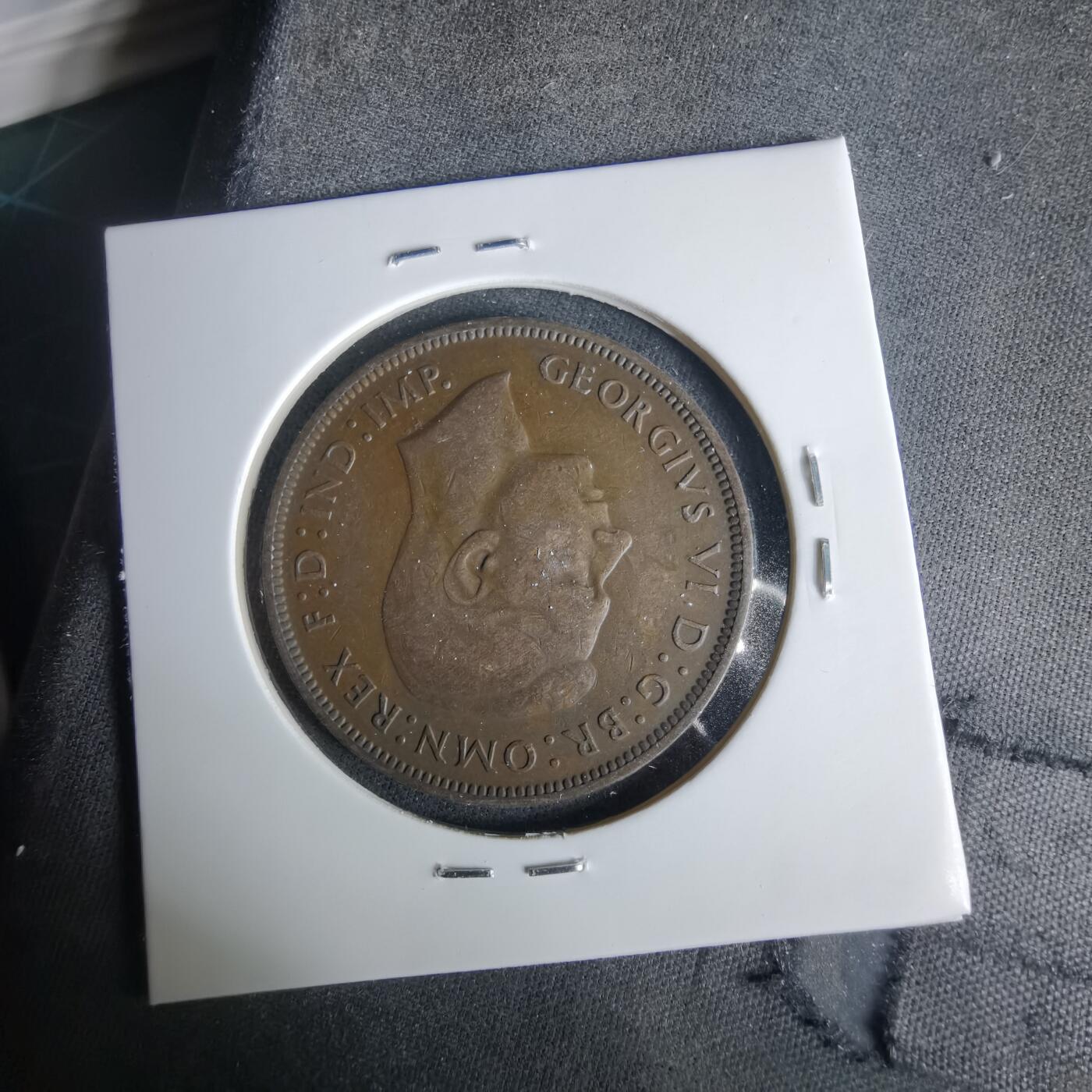 沼泽如烟--第1049场 英国1947年1便士