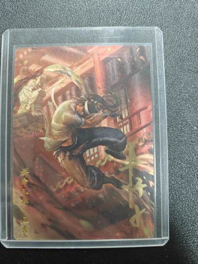 天玑星卡拍第187期《4.16周四截拍》持续收拍收评中 满赠卡需备注 - 【亲签卡】卡德曼 杆子水浒 石秀 烫金粗闪 杆子亲签 编号：29/30 