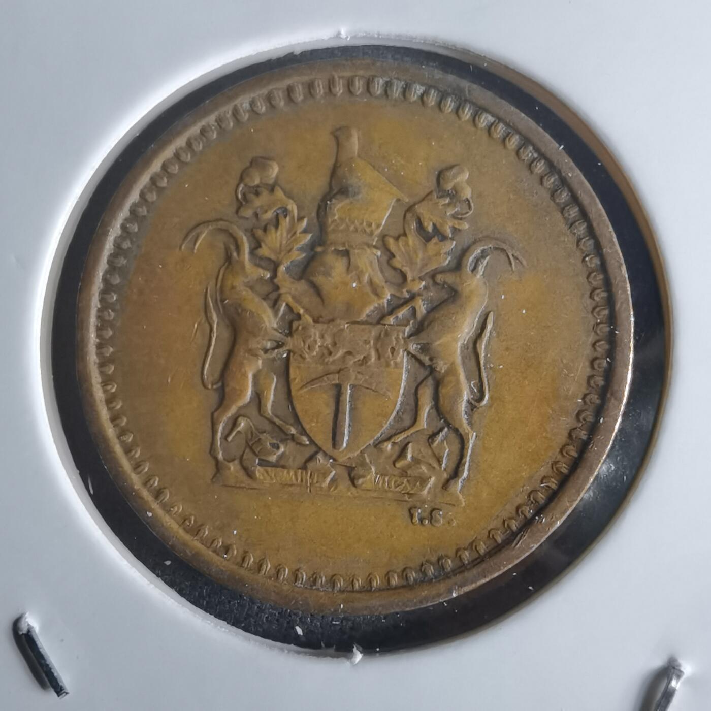 沼泽如烟--第1048场 罗德西亚1976年一分