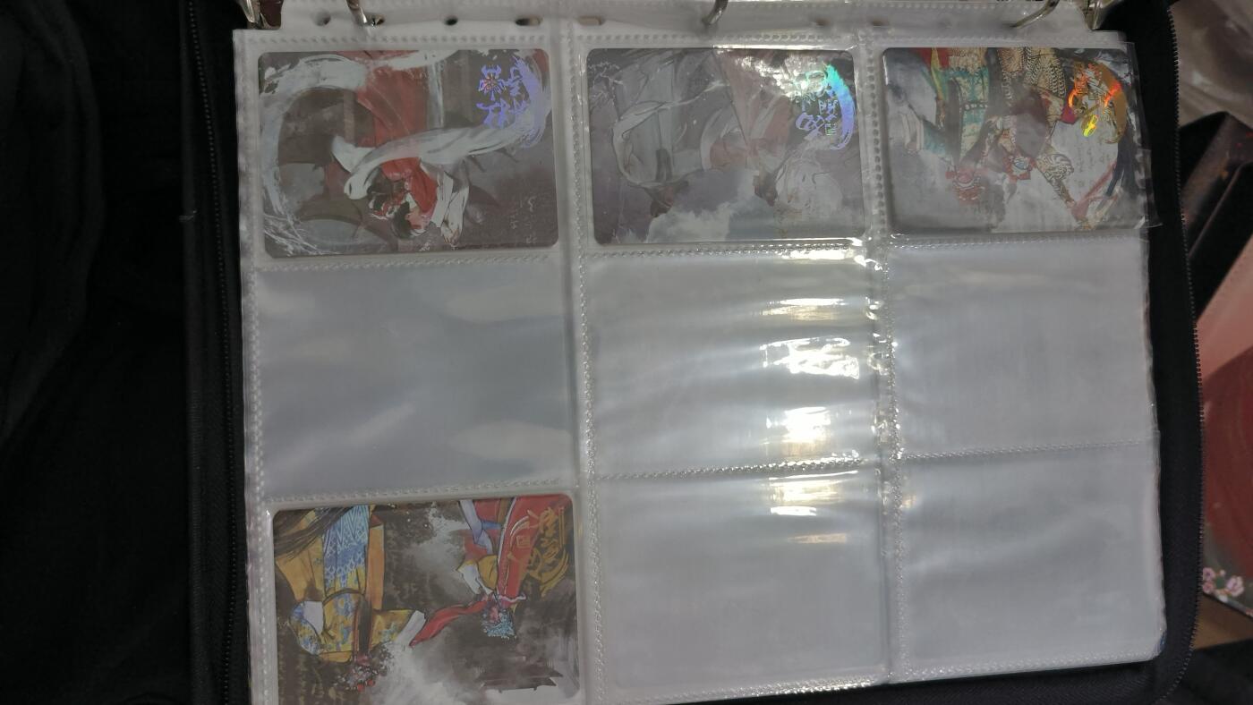 霸总卡牌第五期 趣卡社元明清 戏曲粉墨卡×4