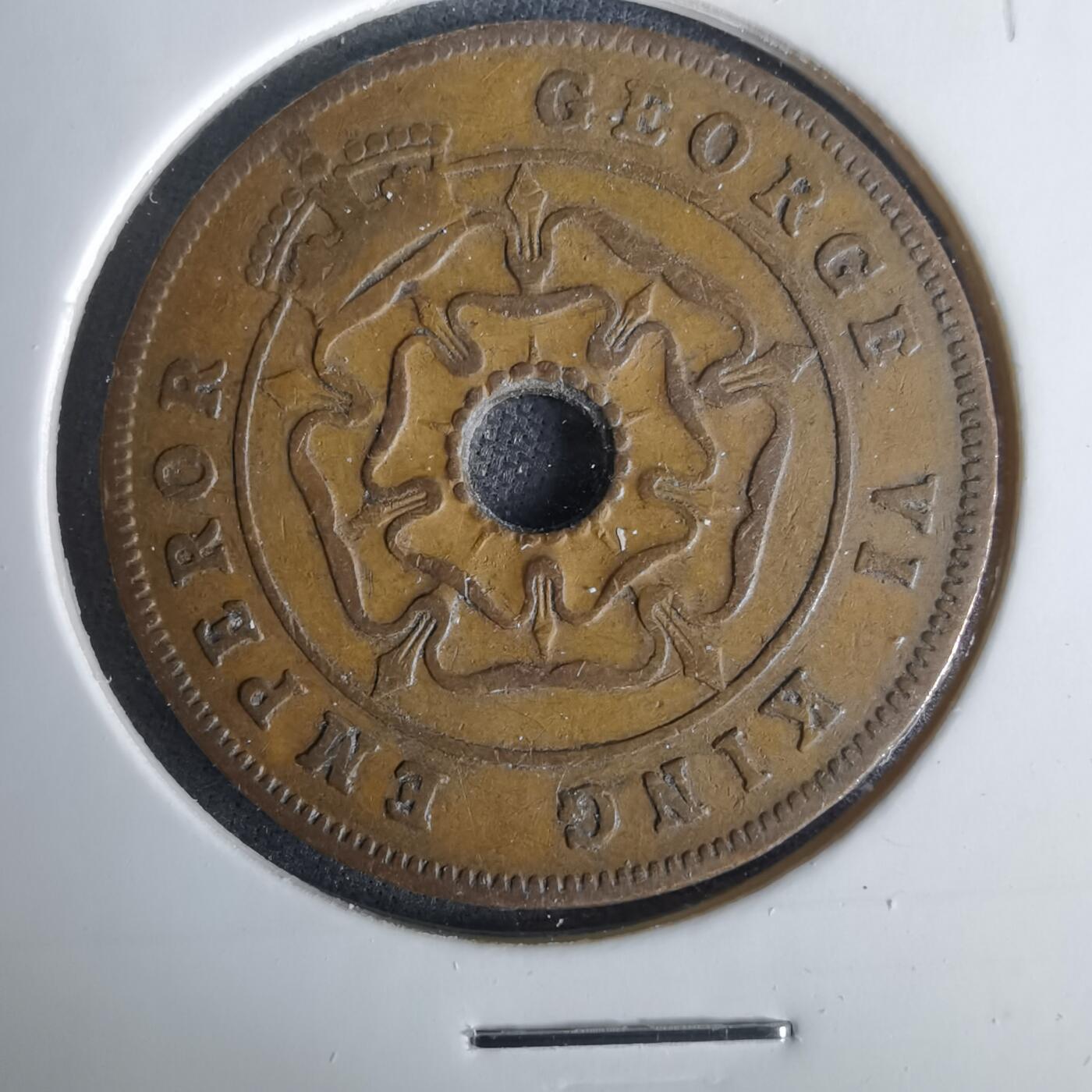 沼泽如烟--第1049场 罗德西亚1944年1便士