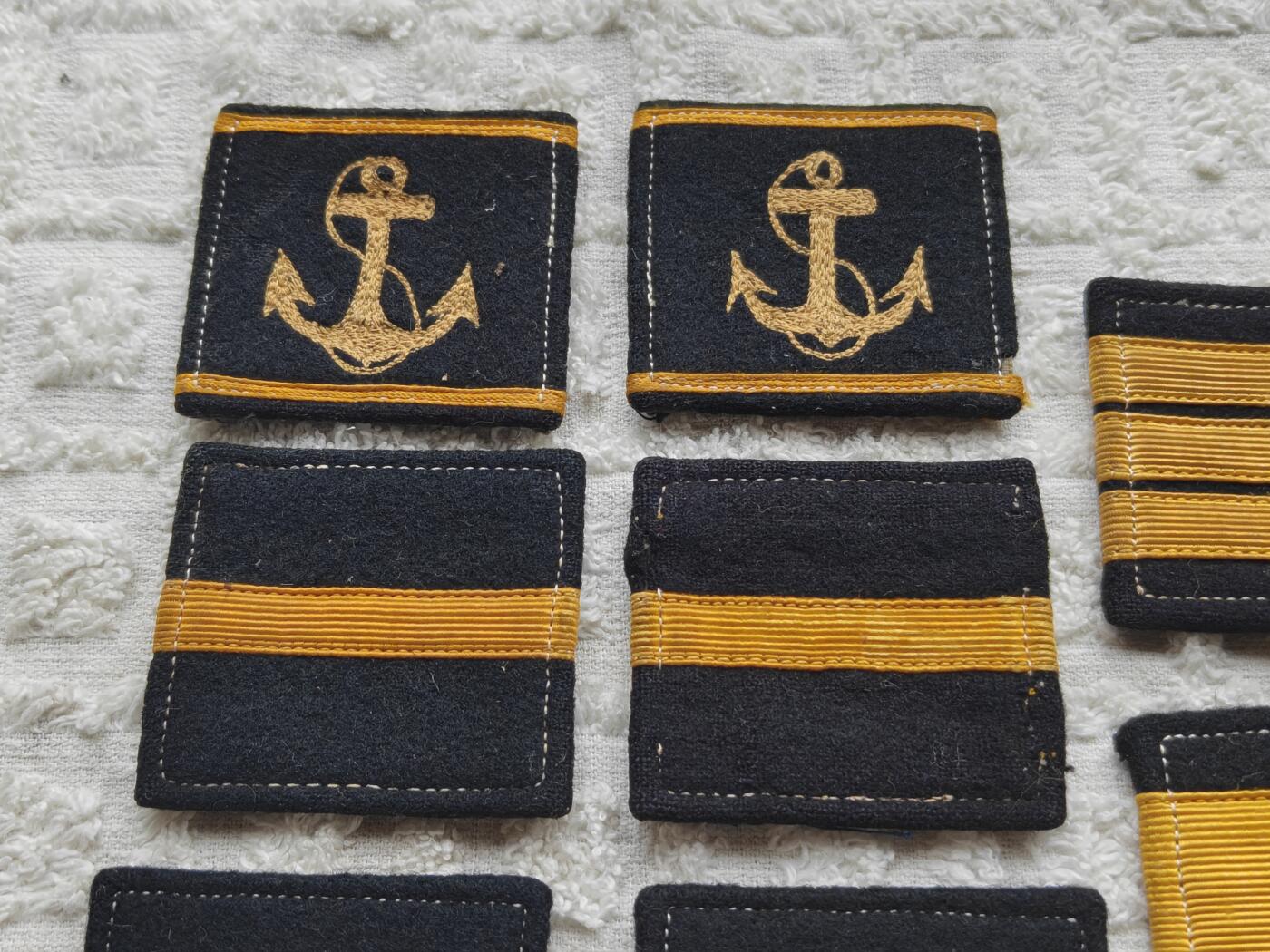 五十年代海方块徽章大全套