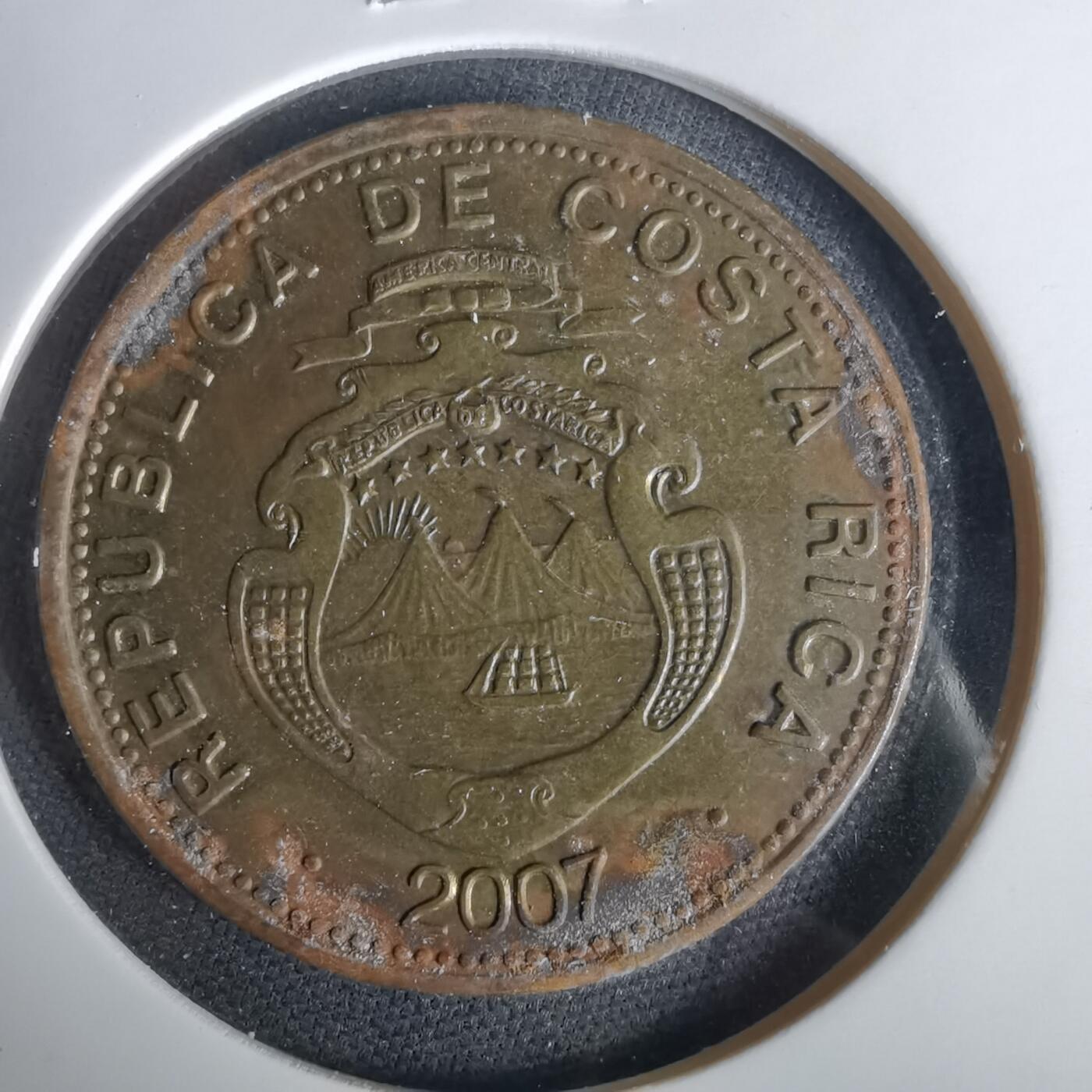 沼泽如烟--第1049场 哥斯达黎加2007年100科朗