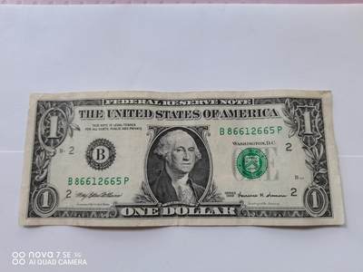 纸币 - 美国壹圆