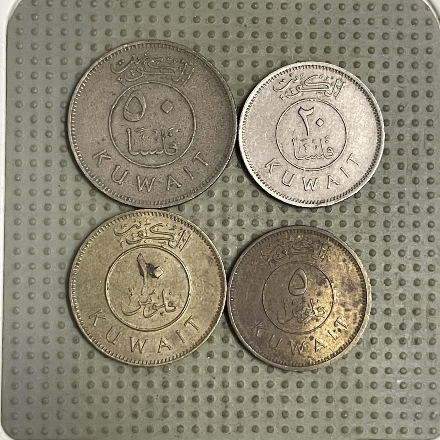 2026年第43场各国散币拍卖（总第193场） 科威特4枚