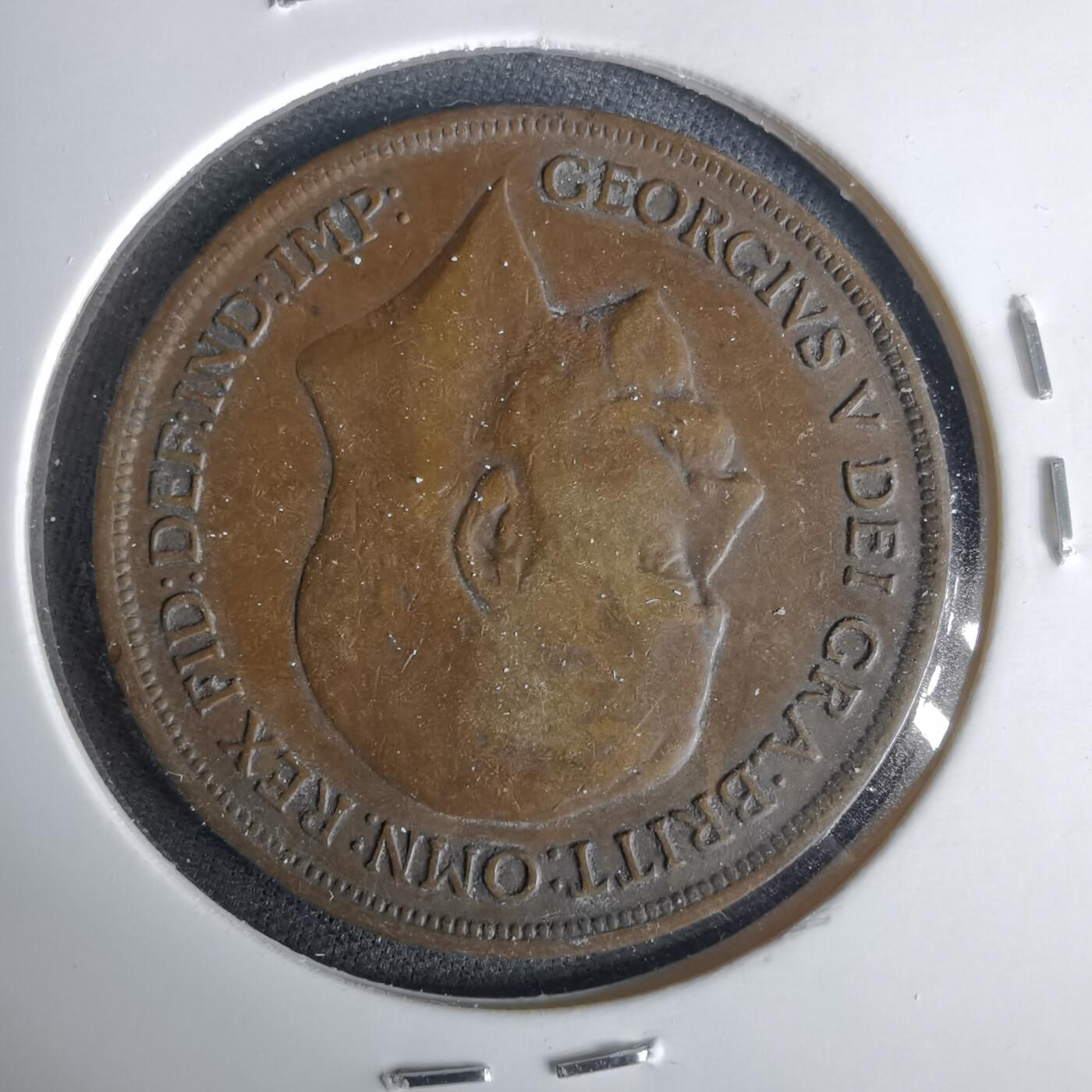 沼泽如烟--第1049场 英国1918年1便士