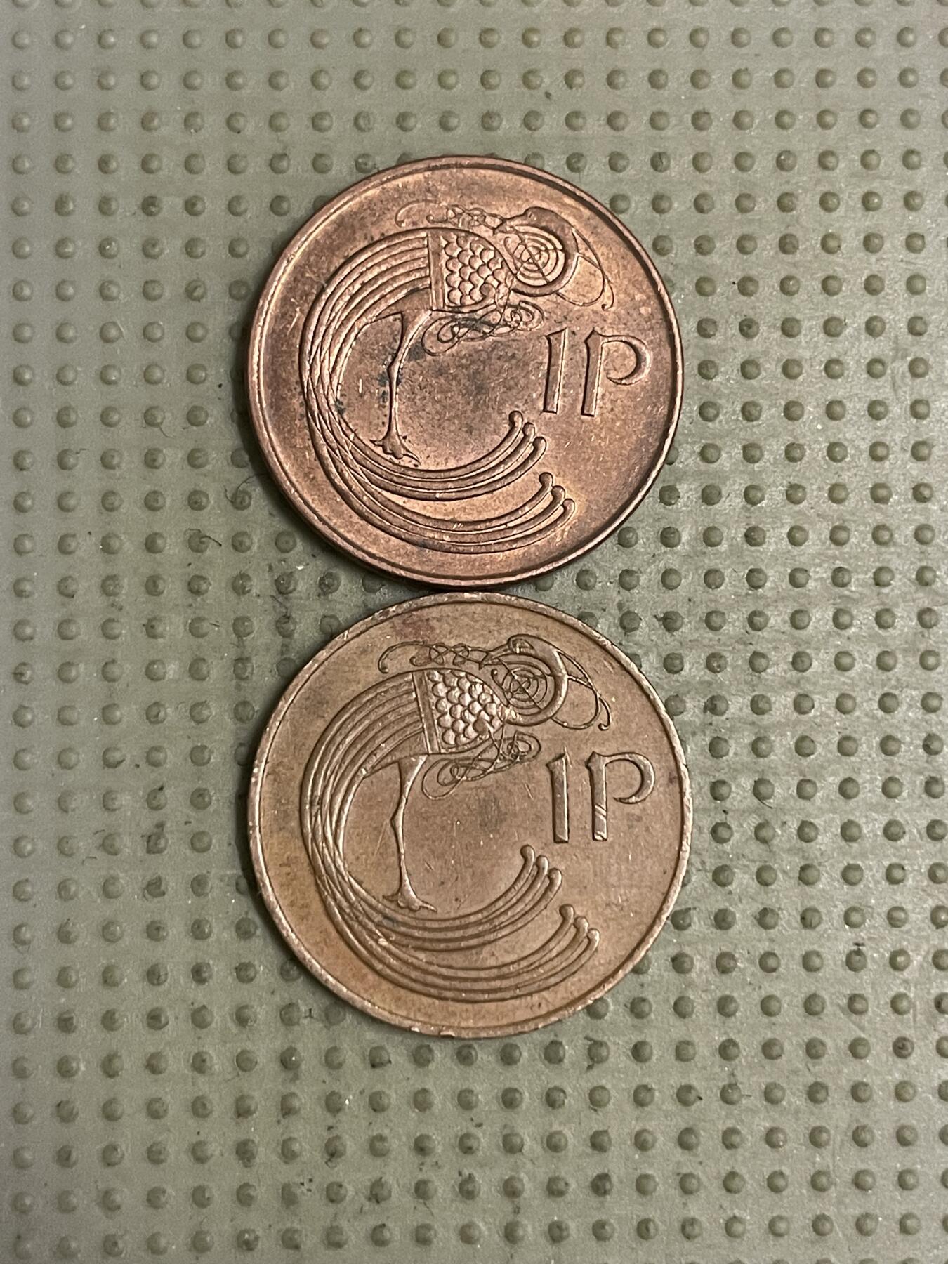 2026年第44场各国散币拍卖（总第194场） 爱尔兰1便士2枚