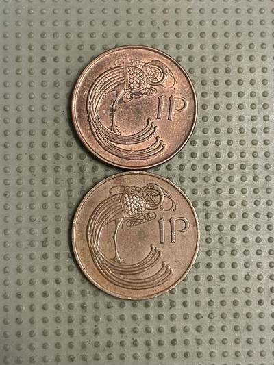 2026年第44场各国散币拍卖（总第194场） - 爱尔兰1便士2枚