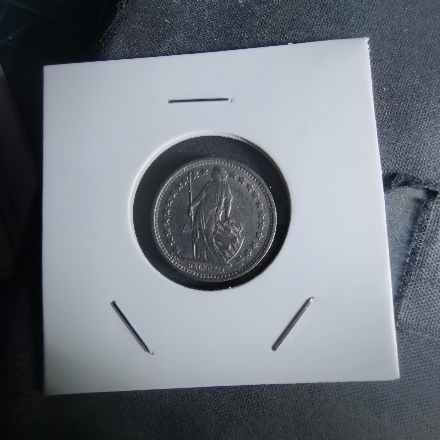 沼泽如烟--第1048场 瑞士1971年半法郎