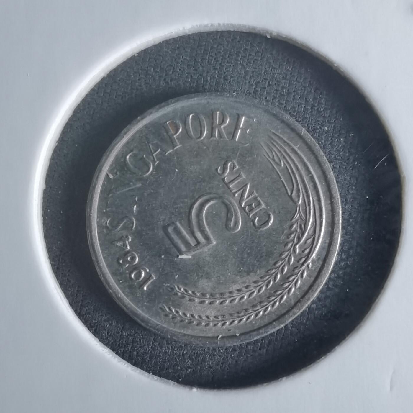 沼泽如烟--第1048场 新加坡1984年五分