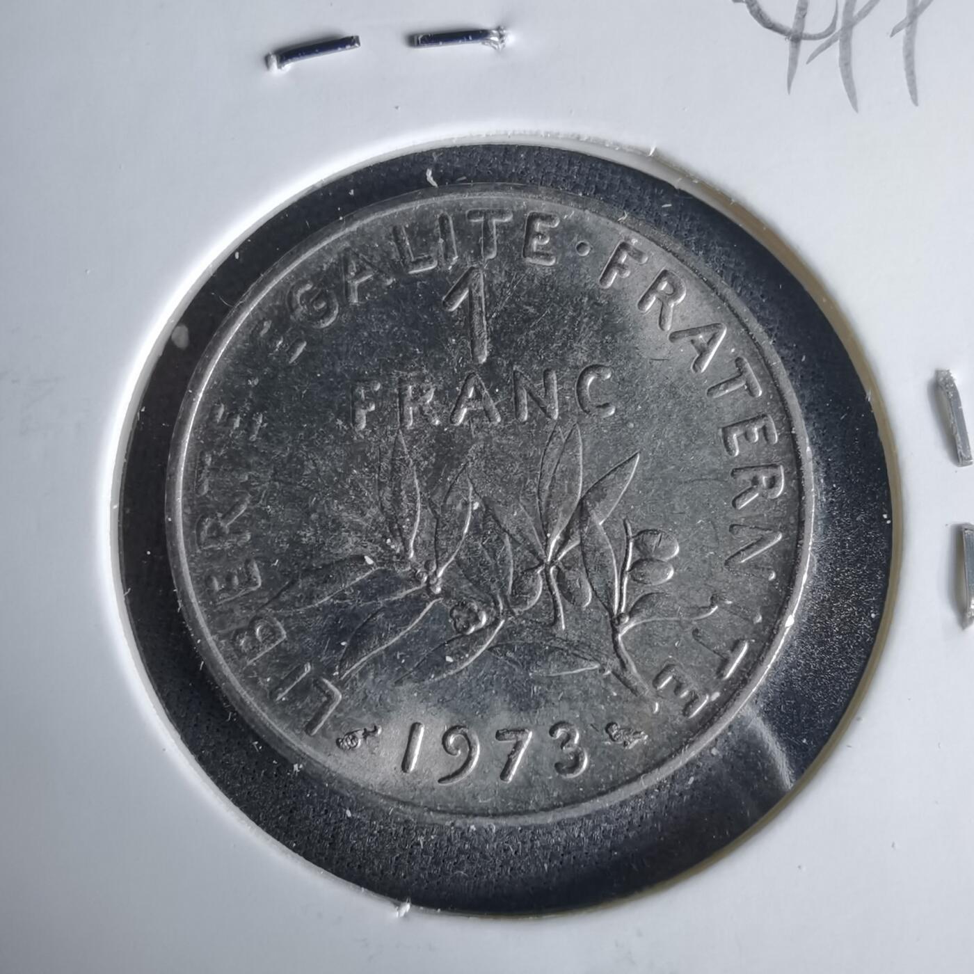 沼泽如烟--第1049场 法国1973年1法郎