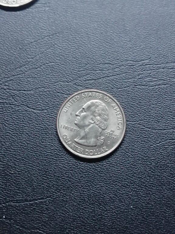 松南世界钱币——260409 美国25美分纪念币镍币11
