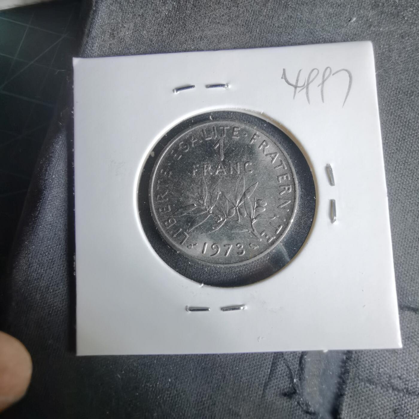 沼泽如烟--第1049场 法国1973年1法郎