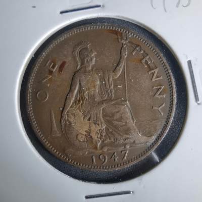 沼泽如烟--第1049场 - 英国1947年1便士