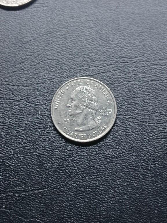 松南世界钱币——260409 美国25美分纪念币镍币10