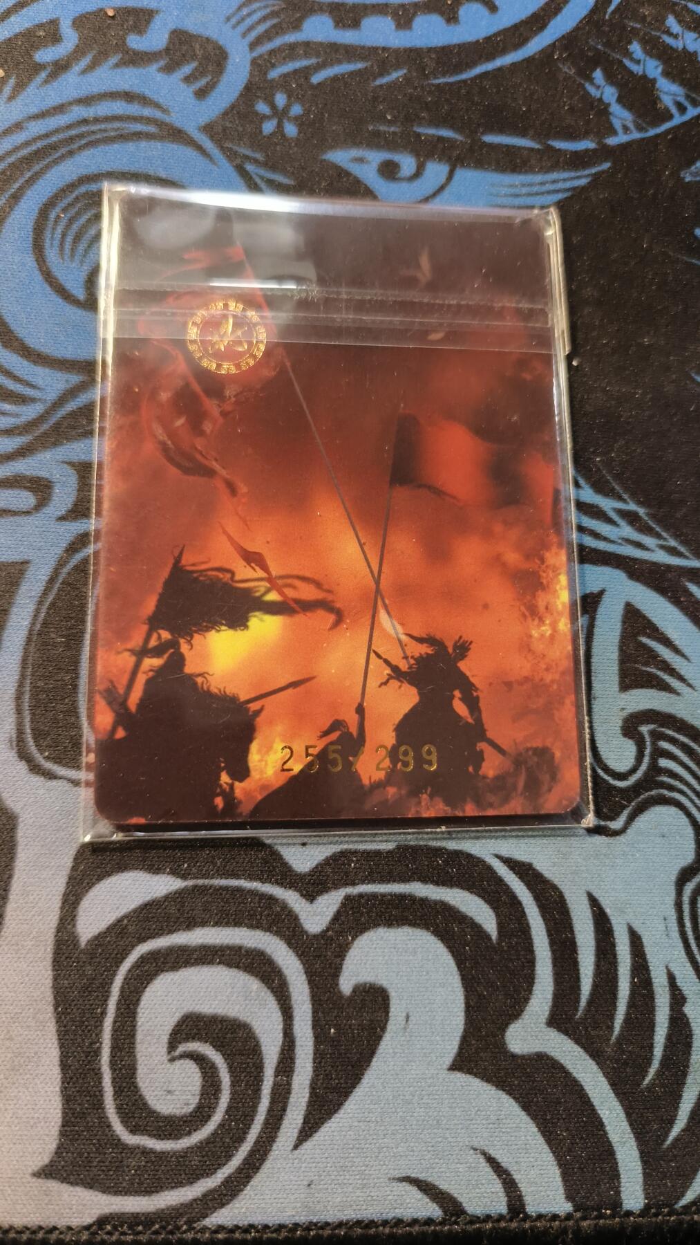 霸总卡牌第五期 趣卡社蜀之卷 王平.将卡 255/299