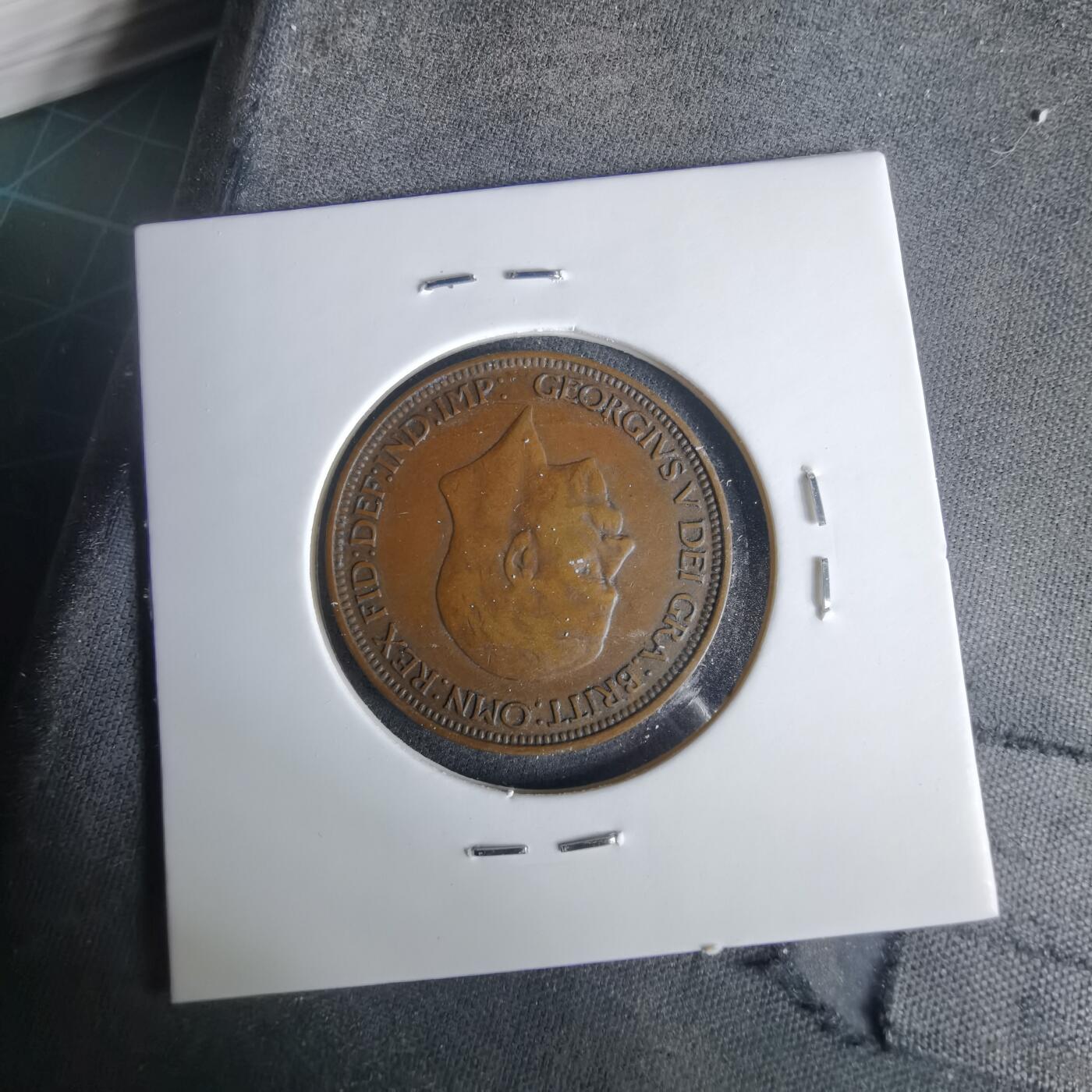 沼泽如烟--第1049场 英国1930年半便士