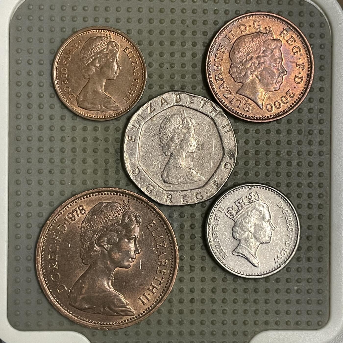 2026年第44场各国散币拍卖（总第194场） 英国5枚