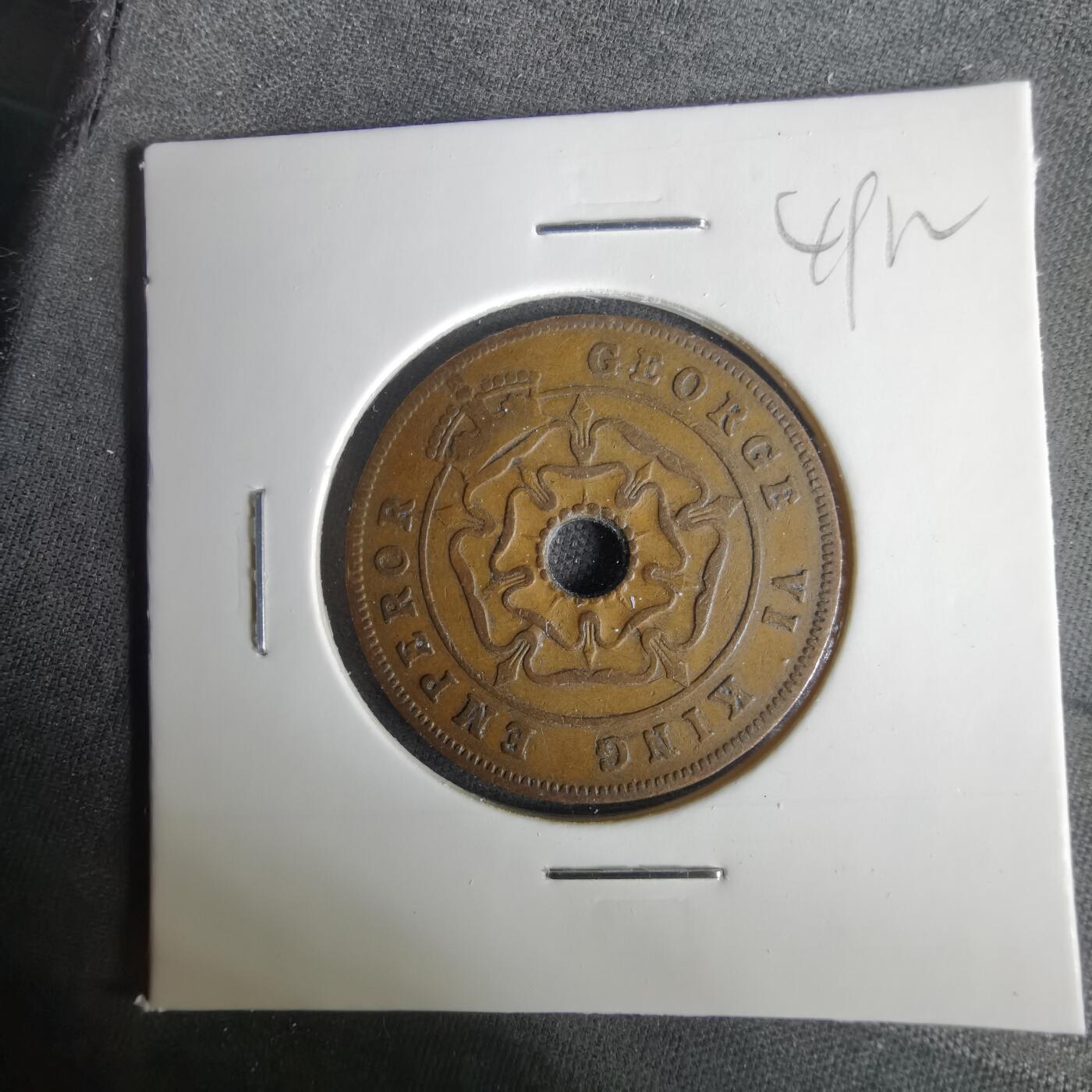 沼泽如烟--第1049场 罗德西亚1944年1便士