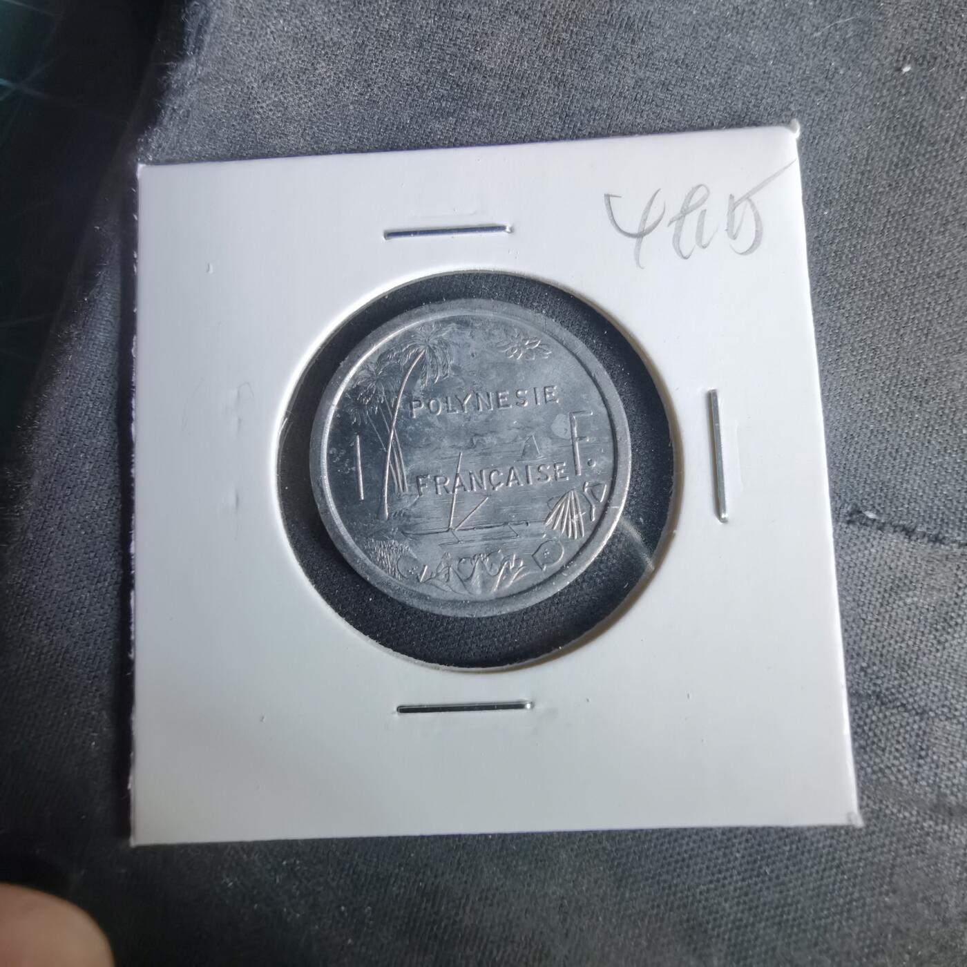 沼泽如烟--第1049场 法属波利尼西亚1965年1法郎