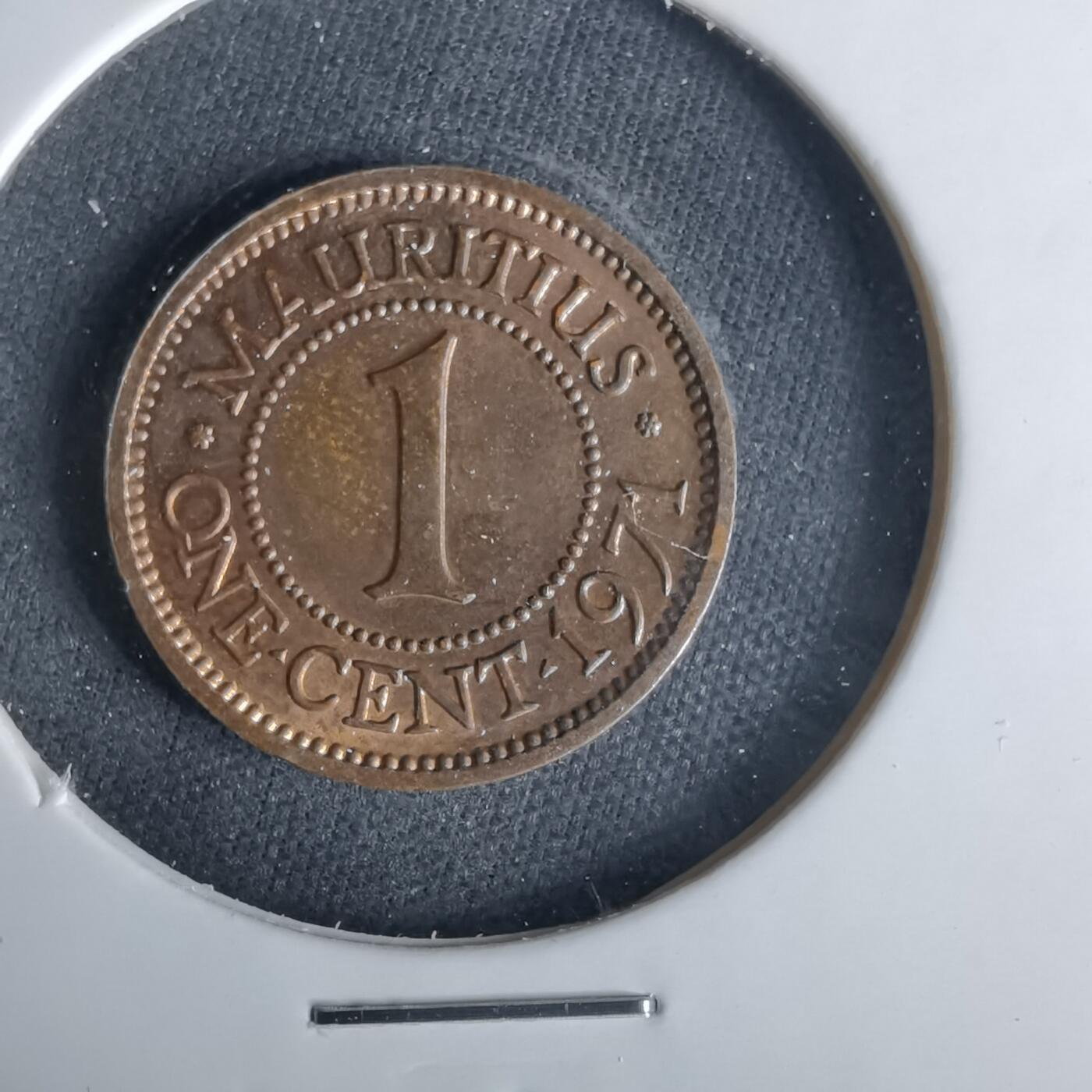 沼泽如烟--第1049场 毛里求斯1971年一分