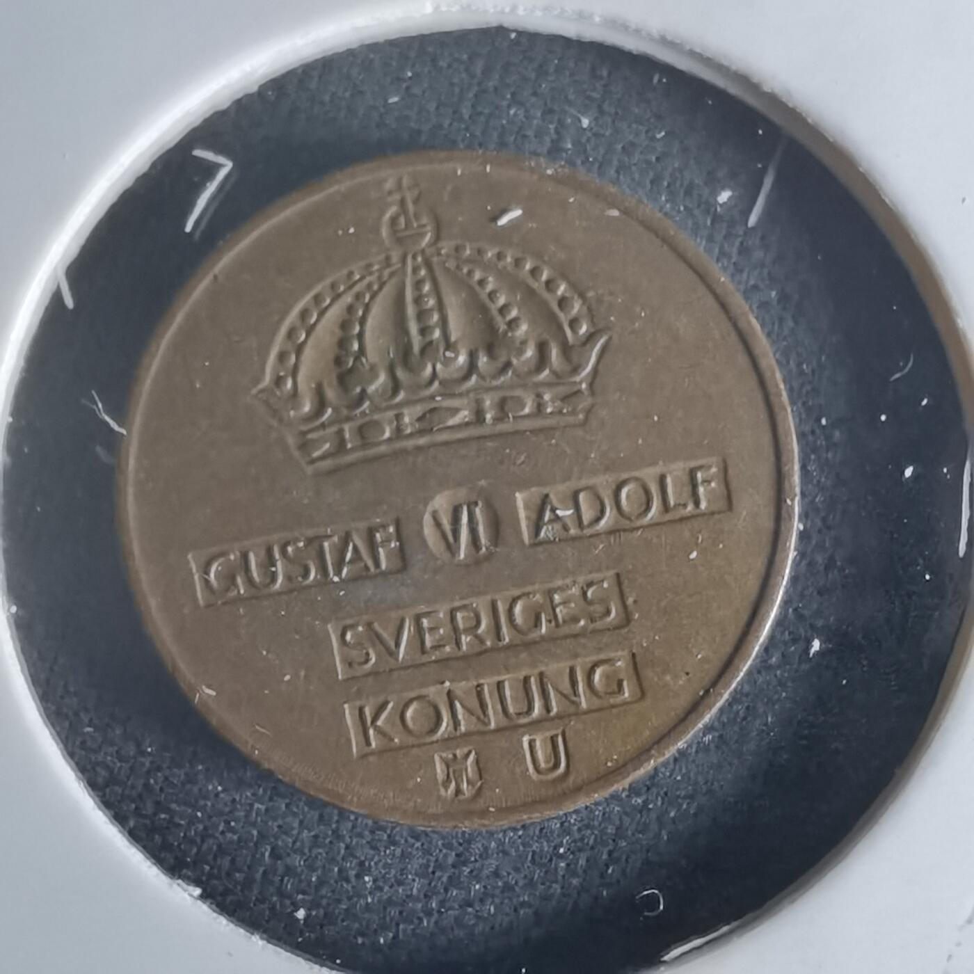 沼泽如烟--第1048场 瑞典1967年1欧尔