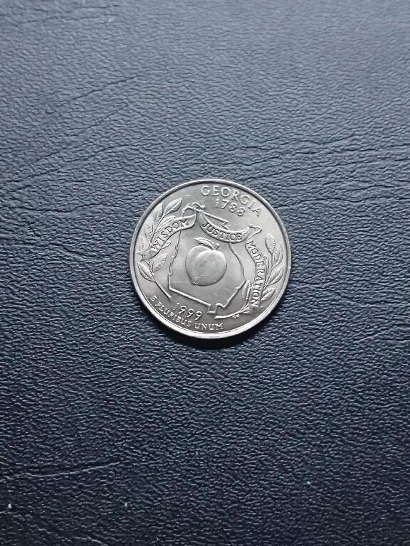 松南世界钱币——260409 美国25美分纪念币镍币13