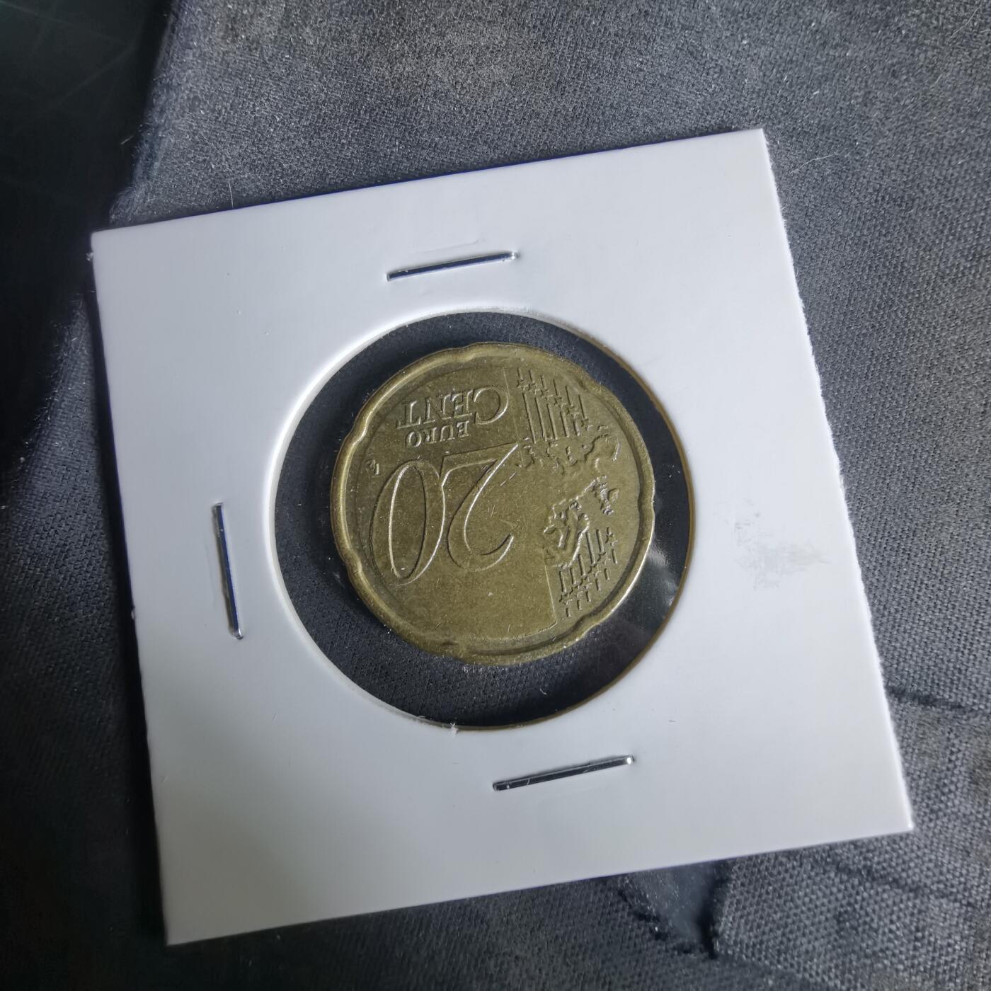 沼泽如烟--第1049场 2007年20欧分