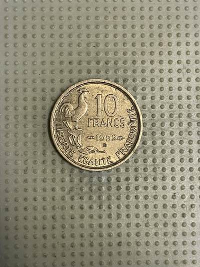 2026年第44场各国散币拍卖（总第194场） - 法国1952年10法郎