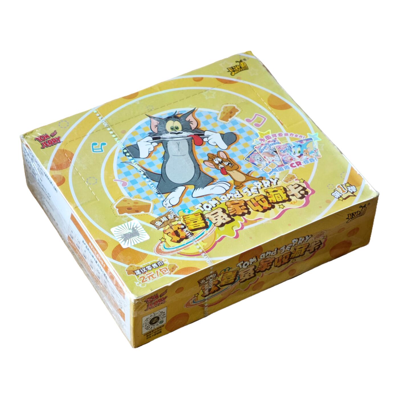 白泽卡牌限时场拍卖第2期 2025 卡游 Tom and Jerry 欢喜冤家收藏卡 追趣包 全新未拆