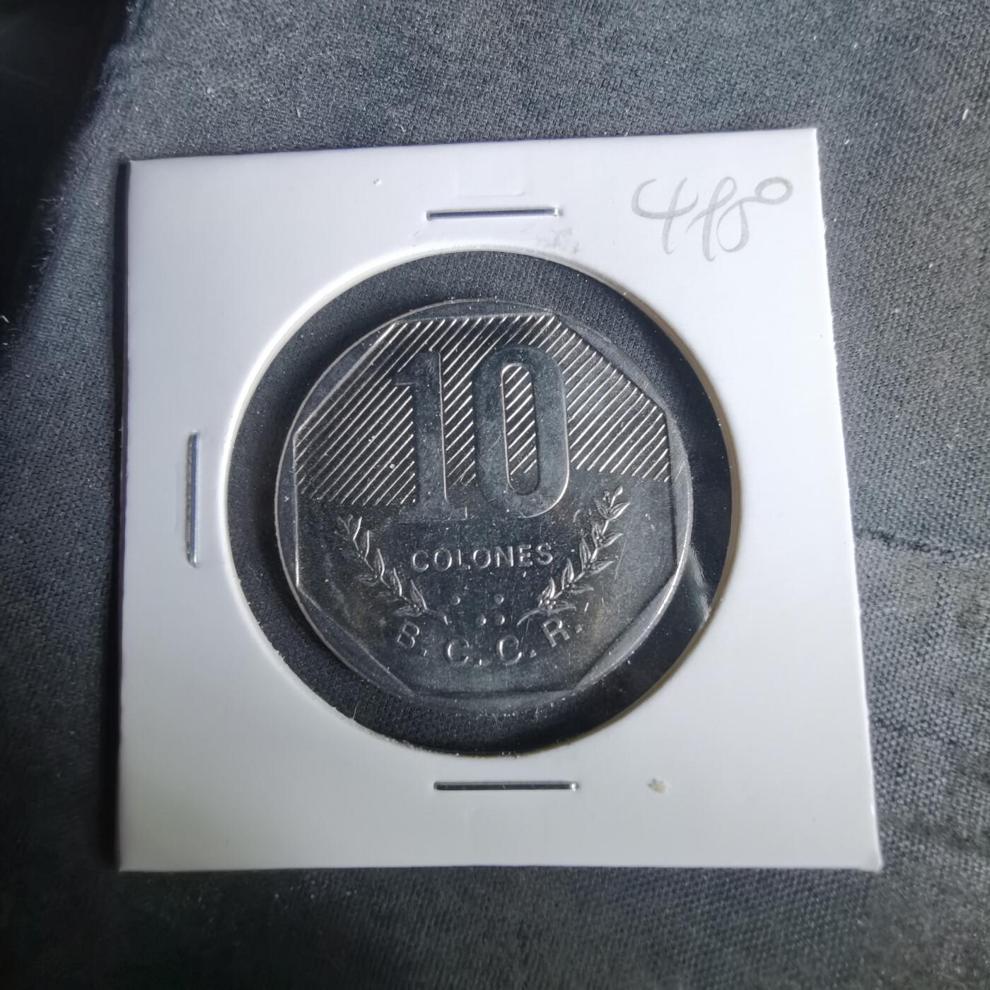 沼泽如烟--第1049场 哥斯达黎加1985年10科朗