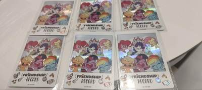 秋原瞳的小店第四十一期——盛夏的时光，即将如约而至 - 卡游小马宝莉活动卡经典团员卡——一组6张原膜，进货的来