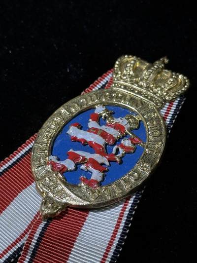 戎马世界章牌大赏第115期 黑森哈西亚老兵协会奖章